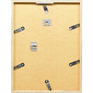 Efect cadru din lemn profil 35 negru 13x13 cm sticlă acrilică