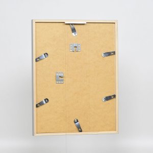 Effect Holzrahmen Profil 35 hellgrau 13x13 cm mit Normalglas