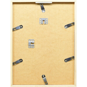 Efect cadru din lemn profil 35 verde 13x13 cm sticlă muzeu