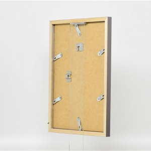 Cadru din lemn Top Cube 13x13 cm platină sticlă de muzeu