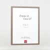 Effect Holzrahmen Profil 35 braun 14,8x21 cm Normalglas
