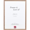 Effect Massiv-Holzrahmen Profil 25 nußbraun 14,8x21 cm mit Antireflexglas