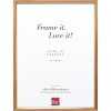 Effect Holzrahmen Profil 23 hellbraun 14,8x21 cm mit Museumsglas