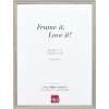 Effect Massiv-Holzrahmen Profil 25 grau 18x24 cm mit Museumsglas