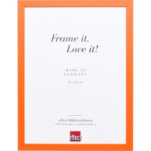 Cadru din lemn Top Cube 18x27 cm portocaliu sticlă normală