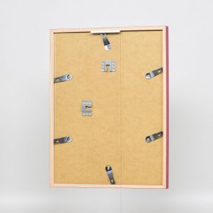 Effect Holzrahmen Profil 35 rot 18x27 cm Normalglas Abstandshalter