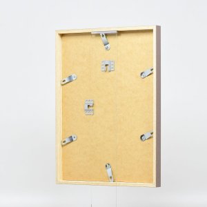 Effect Holzrahmen Profil 35 braun 18x27 cm mit Museumsglas