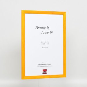 Efect cadru din lemn profil 89 maro deschis 18x27 cm sticlă muzeu