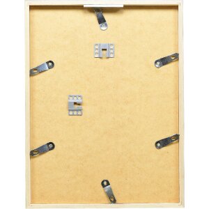 Efect cadru din lemn profil 35 albastru 18x32 cm sticlă normală