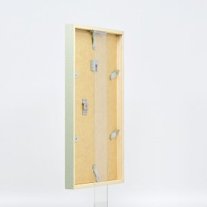 Effect Holzrahmen Profil 35 grün 18x32 cm mit Antireflexglas