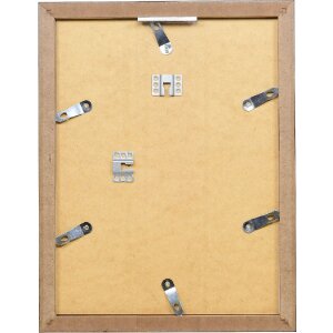 Effect Bilderrahmen 2319 silber hochglanz 18x32 cm mit Museumsglas