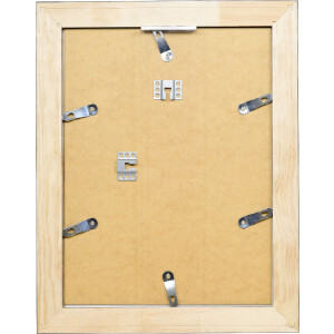 Effect Massiv-Holzrahmen Profil 28 gold 18x32 cm Klarglas