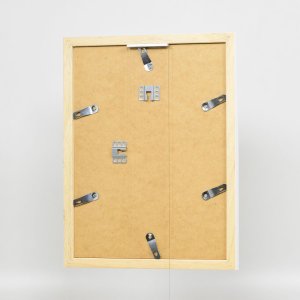 Efect cadru din lemn Top N alb 20x20 cm sticlă normală