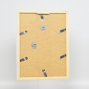 Efect cadru din lemn Top N alb 20x20 cm sticlă normală