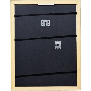 Effect Holzrahmen Profil 21 nußbraun 20x20 cm Antireflexglas