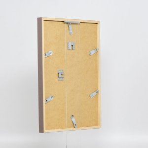 Effect Holzrahmen Profil 35 braun 20x20 cm mit Normalglas