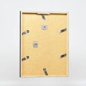 Effect Holzrahmen Profil 35 schwarz 20x20 cm mit Museumsglas