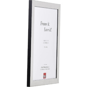Effect Bilderrahmen 2311 silber hochglanz 20x20 cm mit Antireflexglas