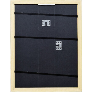 Efect cadru din lemn profil 21 albastru 20x20 cm sticlă muzeu