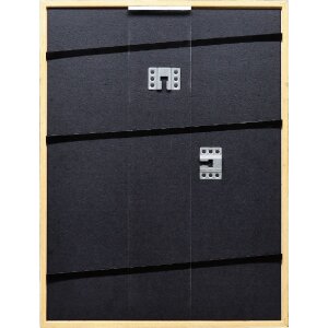 Effect Holzrahmen Profil 23 hellbraun 20x25 cm mit Antireflexglas