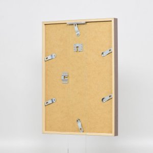 Effect Holzrahmen Profil 35 braun 20x25 cm mit Normalglas und Abstandshalter