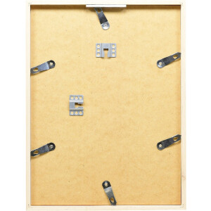 Efect cadru din lemn profil 35 alb 20x28 cm sticlă acrilică