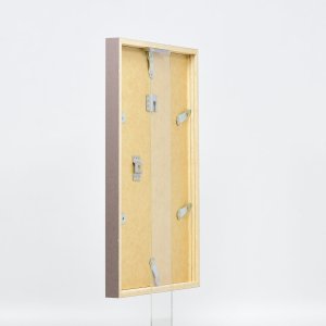 Effect Holzrahmen Profil 35 braun 20x28 cm Acrylglas