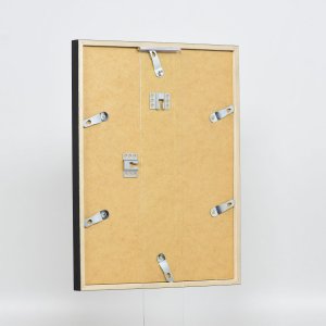 Effect Holzrahmen Profil 35 schwarz 20x28 cm mit Normalglas und Abstandshalter