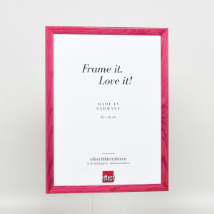 Efect cadru din lemn profil 89 violet 20x28 cm sticlă acrilică