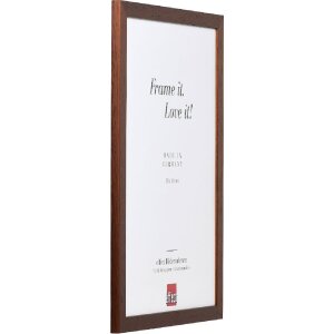 Efect cadru din lemn profil 2210 maro închis 20x30 cm sticlă normală