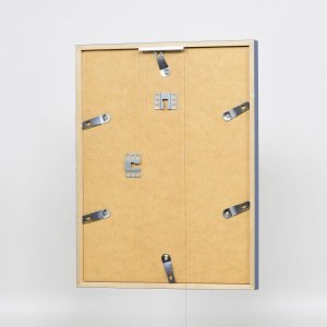 Effect Holzrahmen Profil 35 blau 20x30 cm mit Normalglas