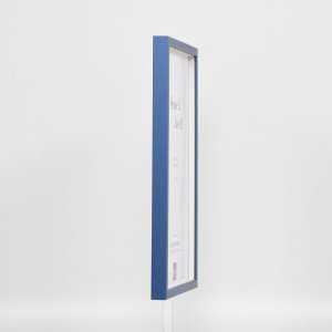 Effect Holzrahmen Profil 35 blau 20x30 cm mit Normalglas
