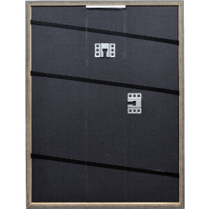 Effect Massiv-Holzrahmen Profil 25 nußbraun 20x30 cm Museumsglas