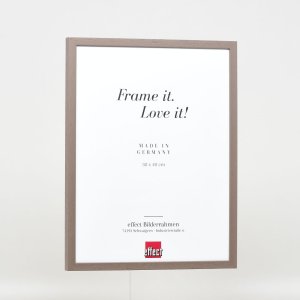 Effect Holzrahmen Profil 35 braun 21x28 cm Normalglas