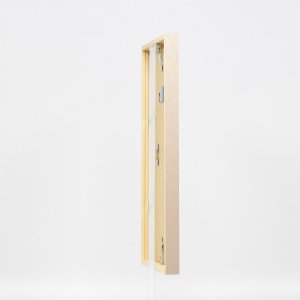 Effect Holzrahmen Profil 35 hellbraun 21x28 cm mit Antireflexglas