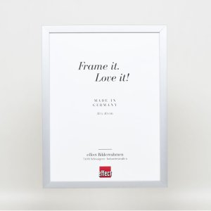 Cadru din lemn Top Cube 21x28 cm argint sticlă anti-reflexivă