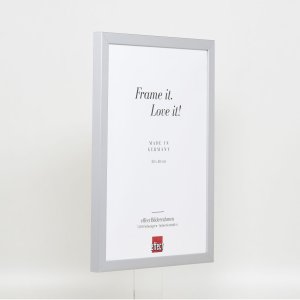 Cadru din lemn Top Cube 21x28 cm argint sticlă anti-reflexivă