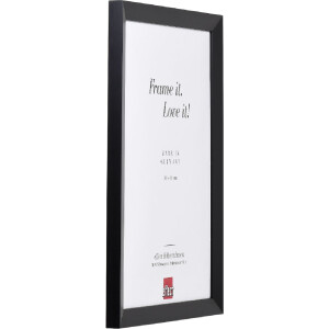 Rama din lemn efect Top N negru 21x28 cm sticlă antireflex