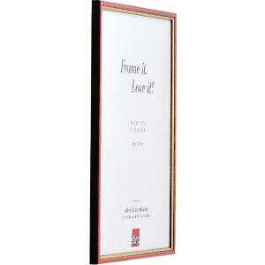 Effect Holzrahmen Profil 23 rot 21x28 cm mit Museumsglas