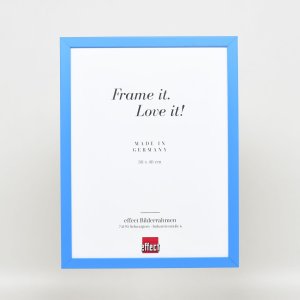 Cadru din lemn Top Cube 21x29.7 cm albastru sticlă normală