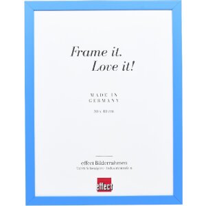 Cadru din lemn Top Cube 21x29.7 cm sticlă acrilică albastră