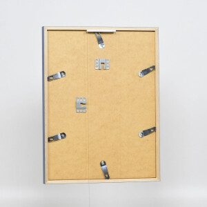 Efect cadru din lemn profil 35 albastru 21x29.7 cm sticlă normală + distanțier