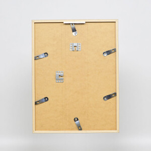 Efect cadru din lemn profil 35 maro 21x29.7 cm sticlă normală + distanțier