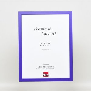 Cadru din lemn Top Cube 21x29.7 cm violet sticlă de muzeu