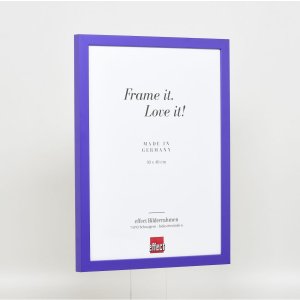 Cadru din lemn Top Cube 21x29.7 cm violet sticlă de muzeu