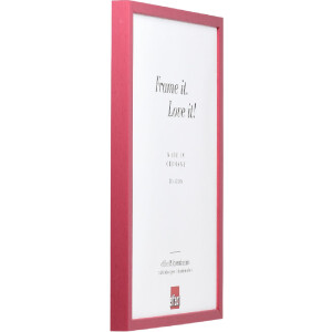 Efect cadru din lemn profil 35 roșu 21x29,7 cm sticlă muzeu