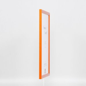 Efect cadru din lemn profil 89 somon 23x70 cm sticlă acrilică