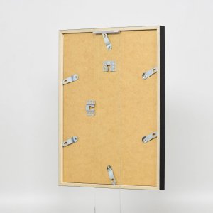 Effect Holzrahmen Profil 35 schwarz 23x70 cm Normalglas Abstandshalter