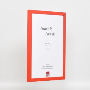 Cadru din lemn Top Cube 23x70 cm roșu sticlă de muzeu