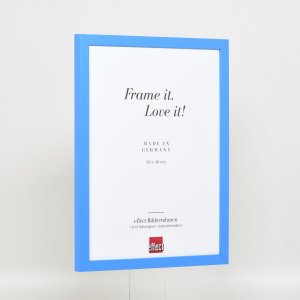 Cadru din lemn Top Cube 24x30 cm albastru sticlă normală